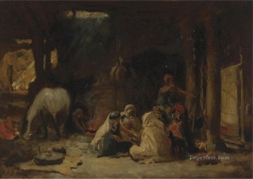 Frederick Arthur Bridgman Painting - AT REST ALGERIA Frederick Arthur Bridgman
